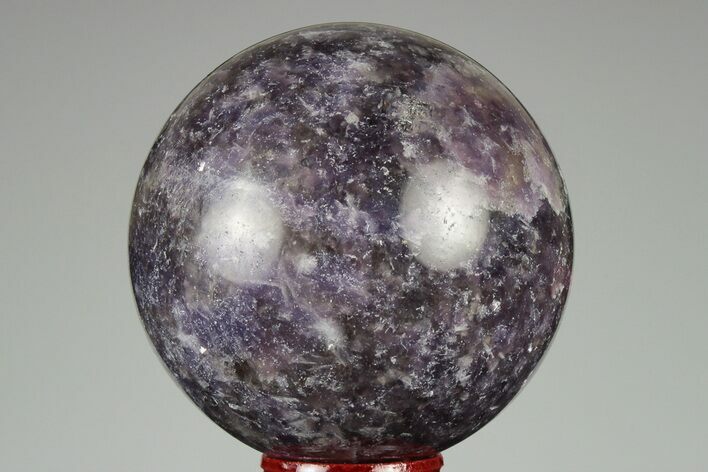 Sparkly, Purple Lepidolite Sphere - Madagascar #191497